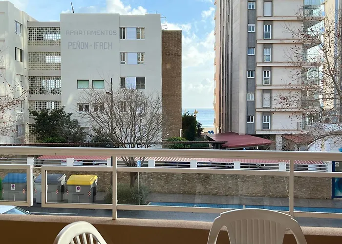 Cozy On The Of Lägenhet Calpe